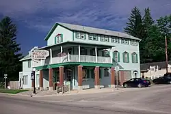 The historic Pioneer House