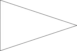 The pirate flag of John Rackham, described as a "white pendant".[59]