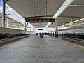 Platform at Jinanxi Railway Station
