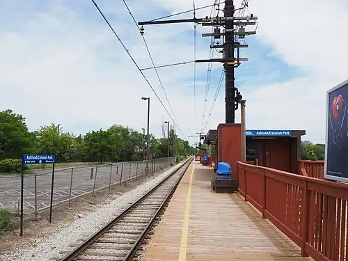 Ashland/Calumet Park Metra station