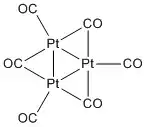 Platinum Carbonyl Cluster Moteiff AKA Chini Cluster