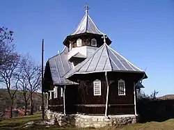 Wooden church in Poienița Voinii