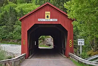 Point Wolfe covered bridge