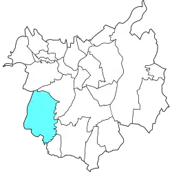 Location of Polanka nad Odrou in Ostrava