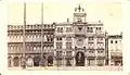 Ponti, Carlo (ca. 1860s-1870s) - Venezia - Torre dell'orologio. Albumen print