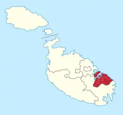 Map of the Port Region