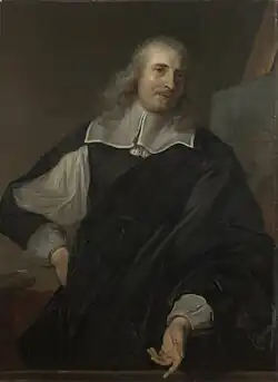 Portrait of Michel Corneille the Elder, van Loo's reception piece to the Académie, c. 1662