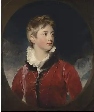 Portrait of Lord Castlereagh by Thomas Lawrence