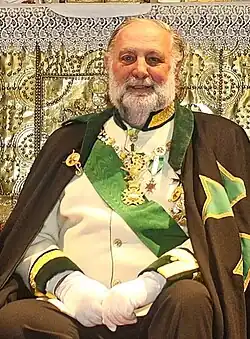 Count Jan Nepomuk Josef IV. Dobrzenský, 50th Grand Master of the Orléans obedience from 2010 to 2023.
