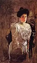 Margarita Morozova by Valentin Serov
