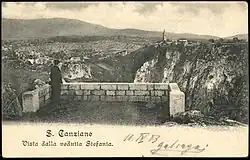 1903 postcard of Škocjan
