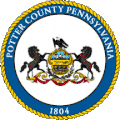 Official seal of Potter County
