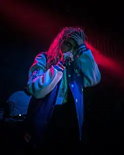 Pouya performing in 2019