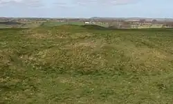 Ashen Hill barrow cemetery: a group of eight round barrows 500 m southeast of Harptree Lodge