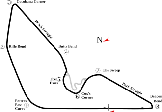 East London's circuit Prince George (1959–present)