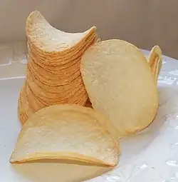 Pringles are examples of hyperbolic paraboloids.
