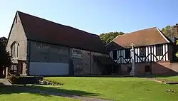 Remains of Prittlewell Priory in the grounds of Priory Park