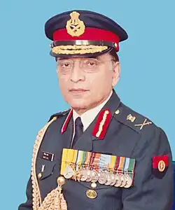 Lt General Vijay Lall, PVSM, AVSM, ADC,
