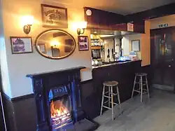 Interior of the Railway Inn, Spofforth