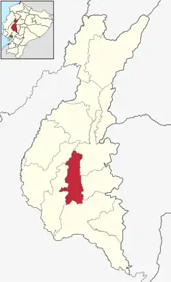 Puebloviejo Canton in Los Ríos Province