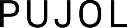 Graphic logo with the text "Pujol".
