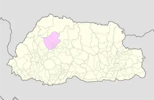 Location of Talog Gewog