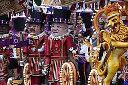 Platinum Pageant outside Buckingham Palace