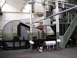 Cylinder sizer (at Queen Street Mill, Burnley)