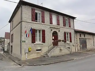 The town hall in Récicourt