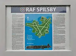 RAF Spilsby Memorial Information Board