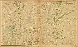 Map of the Red River Campaign