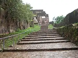 The way inside the fort
