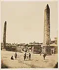 Obelisk of Theodosius in the Hippodrome of Constantinople, c. 1854