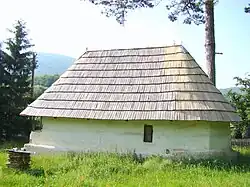 Wooden church in Isverna