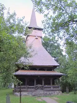 Wooden church in Ferești
