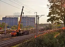 Construction progress as of September 2019.