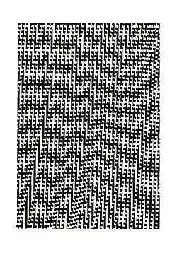 Radoslav Kratina, Composition (black and white), serigraphy (1972)