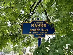 Keystone marker for Rahns