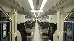 Interior of EA203 series