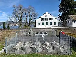Lysimeter filled with railway soil material in Wädenswil, Switzerland.