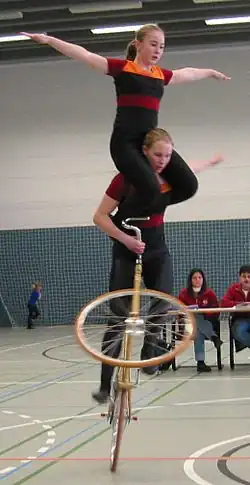 Pair artistic cycling