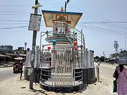 Ram Narayan Mishra Chowk on the Janakpur - Bhitthamore Highway at Pipara village