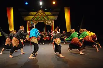 Randai, a traditional Minangkabau performing art from West Sumatra