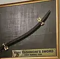 Rani Rashmoni's sword used in 1858.