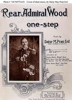Cover sheet for the "Rear Admiral Wood One-Step", c. 1918