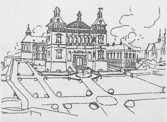 Reconstruction of Binche Palace