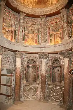 Red Monastery sanctuary: north apse