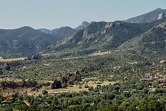 Red Rock Canyon Open Space view from Garden of the Gods