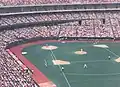 Riverfront Stadium during a Cincinnati Reds game vs. the Chicago Cubs on May 23, 1988