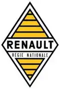 Logo of Renault from 1946 to 1959